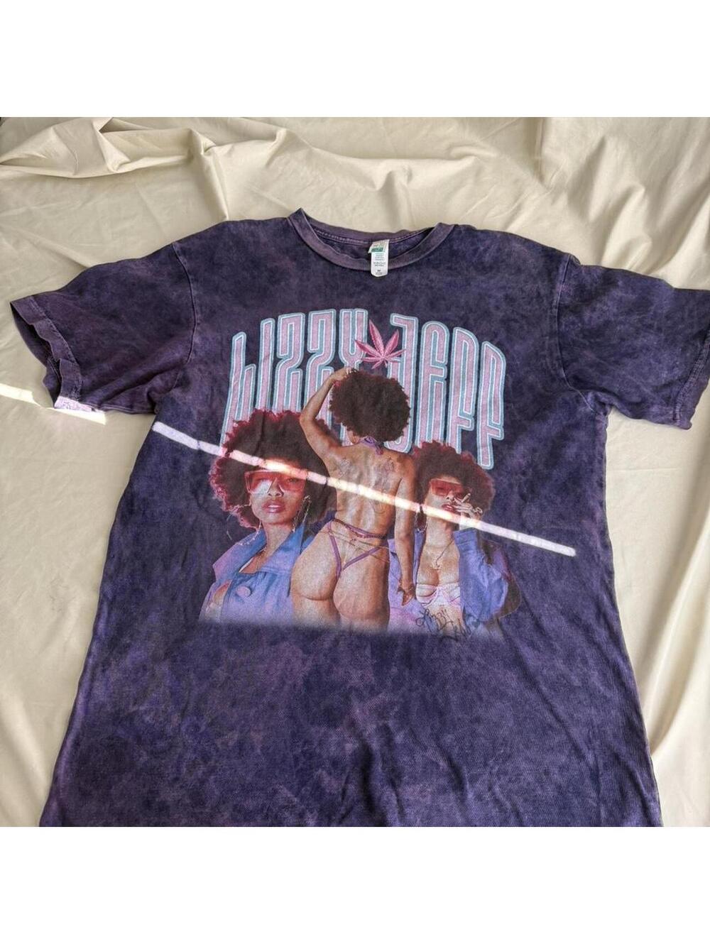 Jeep Men's Purple and Multi Tshirt
